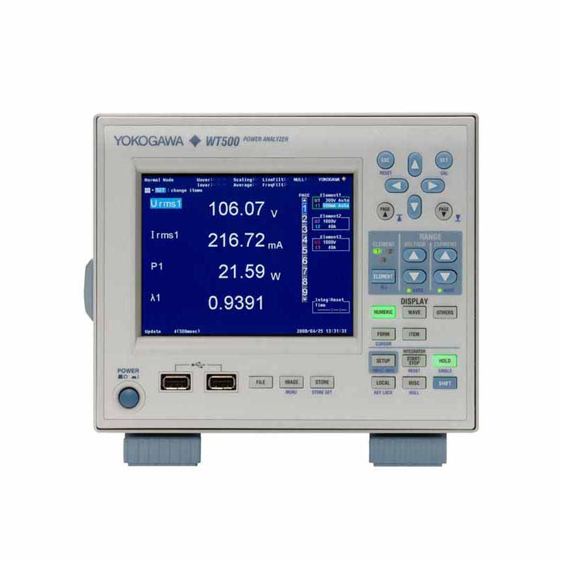 横河YOKOGAWA 高精度功率分析仪 WT500