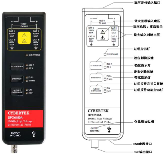 示波器差分探头
